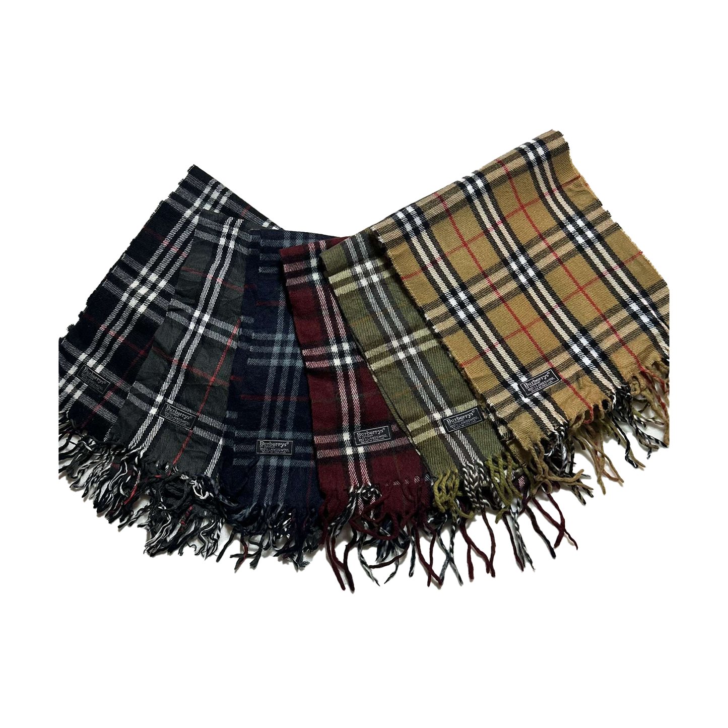 Tartan Burberry scarves One Size