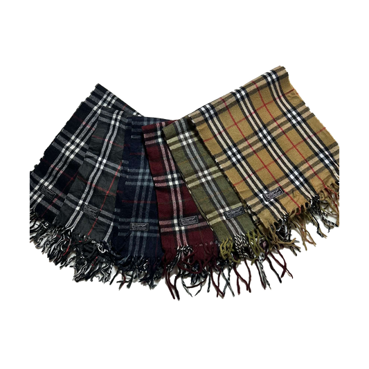 Tartan Burberry scarves One Size